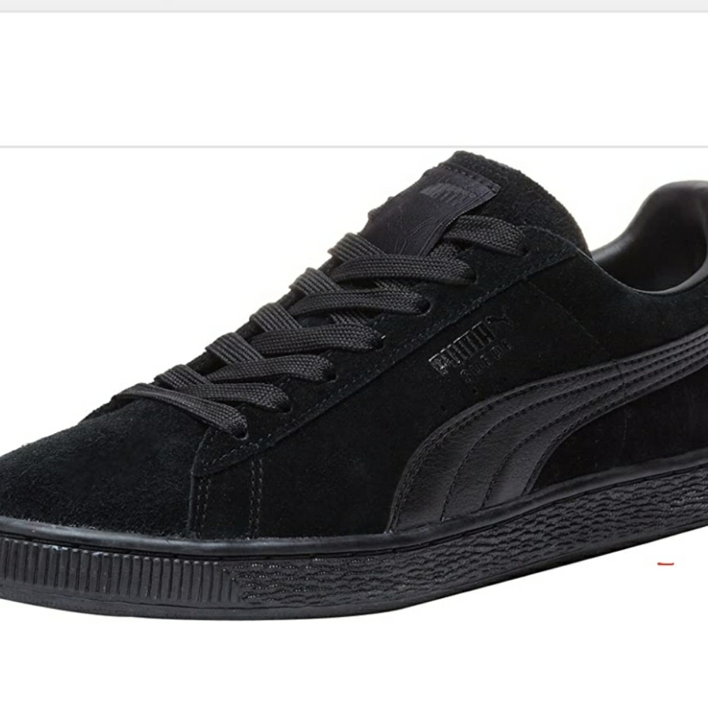 Puma Black Suede Shoes